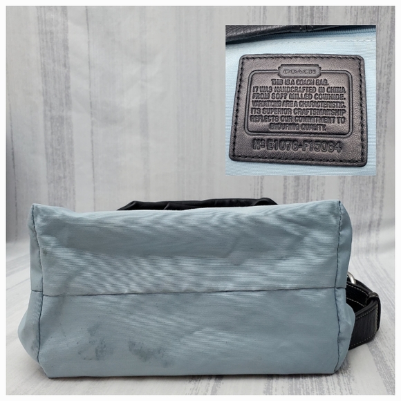 Coach 15064 Soho Black Pebbled Leather Convertible Crossbody Bag - Picture 12 of 16